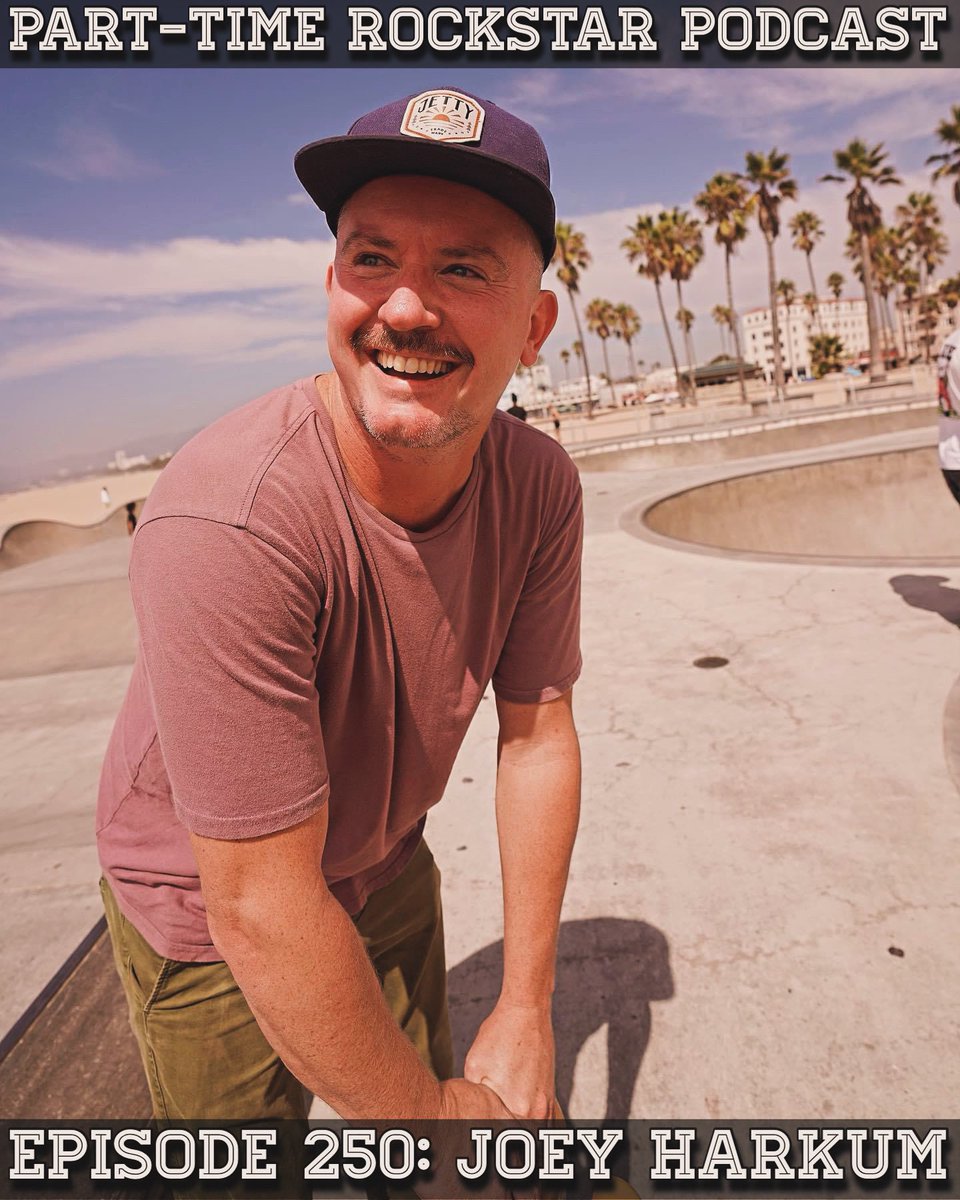 PartRockstar's tweet image. @Joeyharkum jumped on the show for episode 250!