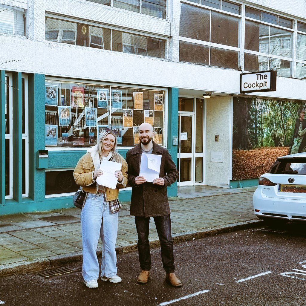 A great night performing my play 'WAITING' <a href="/cockpittheatre/">The Cockpit</a>. A big thank you to Matt Jenkins, it was a pleasure to co-devise &amp; perform this piece together! 🥳 #Actors #arts #writerscommunity