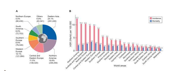 🌍 Kidney cancer's global rise demands our attention! With 400,000 new cases yearly & significant disparities affecting low/middle-income countries hardest, it's time to focus on prevention & address key risk factors like smoking & obesity. #GlobalHealth #KidneyCancerAwareness…