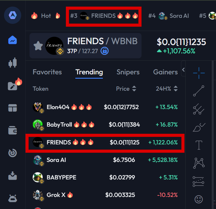 Friends_Token1's tweet photo. 🟢FRIENDS TOKEN🟢

📈FRIENDS token is #3 Trending on AveDex with 3 FIRES📈

Check it here: https://t.co/xwbMtp9pie

#Friends #Token #friends_BSC #Crypto #Cryptocurency #Binance #Bitcoin #100x #1000xgem https://t.co/fkBglW2IVE