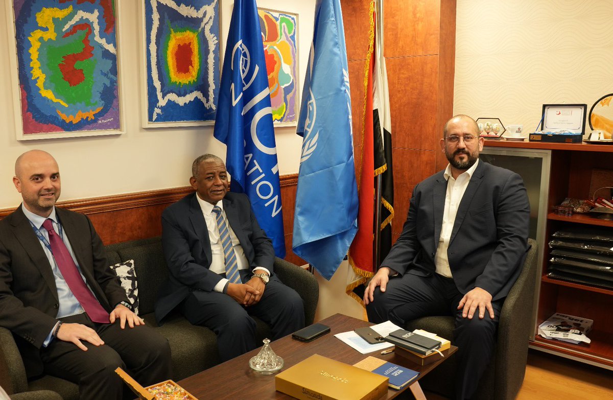 I had the pleasure to welcome Sudan's Ambassador to Egypt H.E Mohamed Abdallah Eltom to discuss the current urgent needs & expanding humanitarian reach. Full unhindered humanitarian access is vital to deliver life-saving aid. IOM is committed to stay & deliver in Sudan.