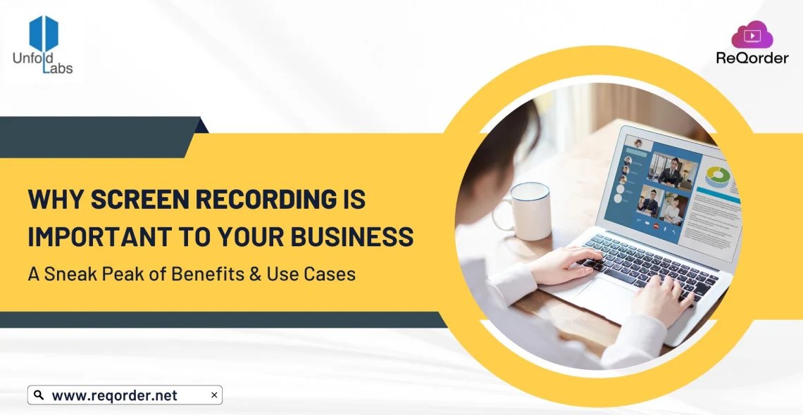 Why #ScreenRecording is Important to Your #Business: A Sneak Peak of Benefits & Use Cases? unfoldlabs.com/blogs/growth-o… @SpirosMargaris @JimMarous @Xbond49 @ahier @TopCyberNews @psb_dc @TheRudinGroup @ipfconline1 @pierrepinna @RosyCoaching @leimer @missmetaverse