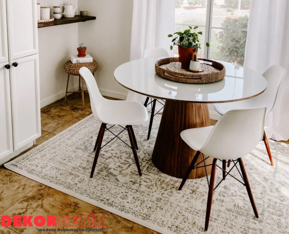 dekorgetir's tweet photo. Yuvarlak yemek masası dekorasyonu ile yaşam alanlarınıza şıklık katın!
•
•
#yemekmasası #yemekmasasımodelleri #yemekmasasıtakımı #home #homedesign #decohome #decoration #evdekorasyonu 

https://t.co/3D7d0rHUkq https://t.co/htbjav41sM