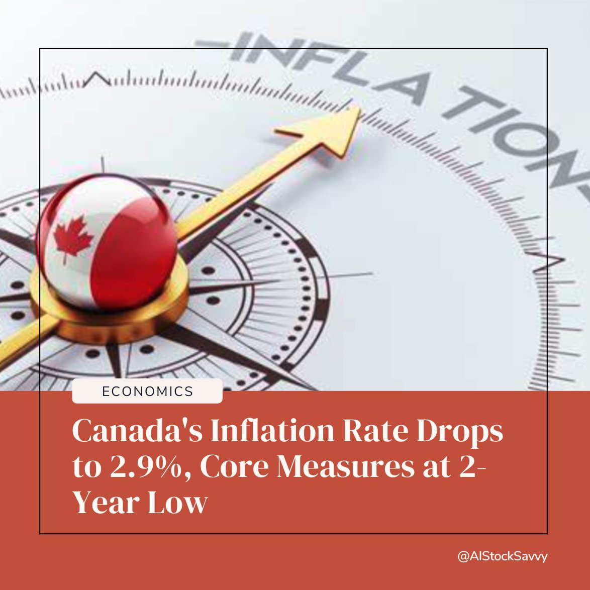 📣 Canada's Inflation Cools to 2.9% in January, Surpassing Expectations with Significant Drops in Core Inflation. #CanadaEconomy #InflationUpdate

Key Details:

📍 Canada's annual inflation rate falls to 2.9% in January, below the anticipated 3.3%.

📍 Decrease driven by lower…