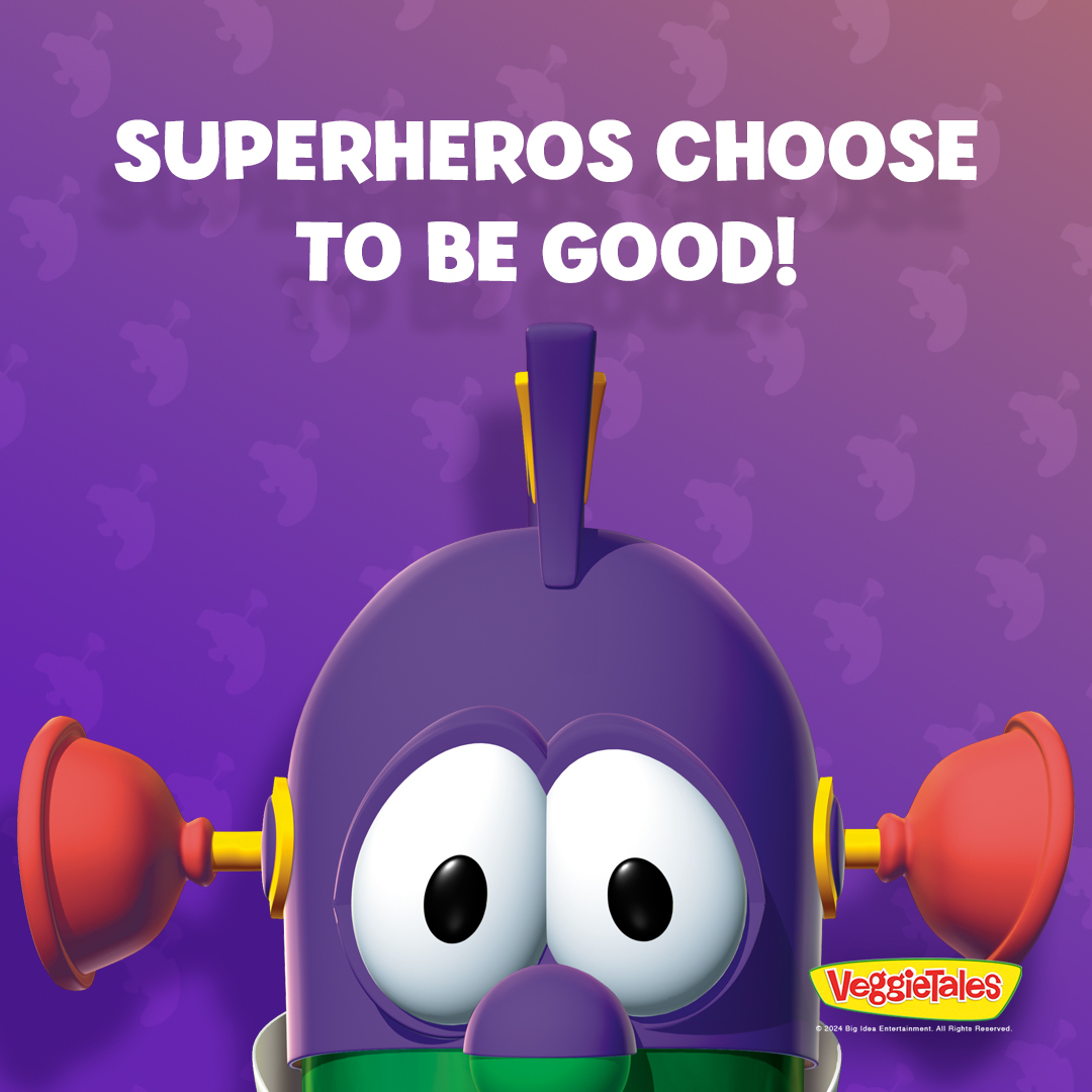 VeggieTales's tweet image. Choose to be good today!

#VeggieTales