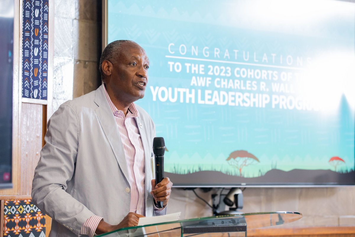 Kaddu Sebunya notes, 'It is imperative that Africa takes charge of its conservation efforts now, harnessing the potential of its youth to safeguard its natural heritage for…31 outstanding fellows have graduated from the AWF Charles R. Wall Youth Leadership Program! Our@AWFCEO…