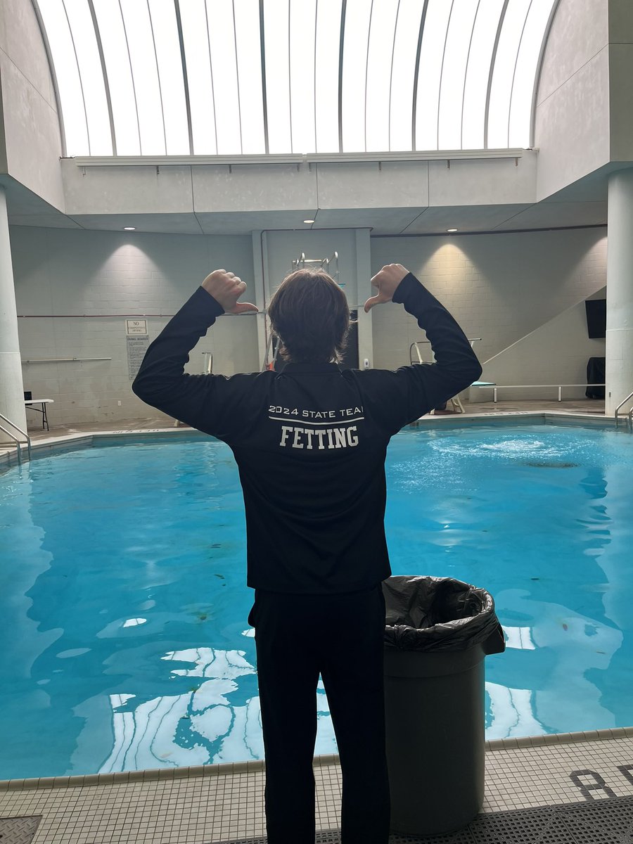 Today’s the day!! Good luck Rian Fetting at States. 👏🏻