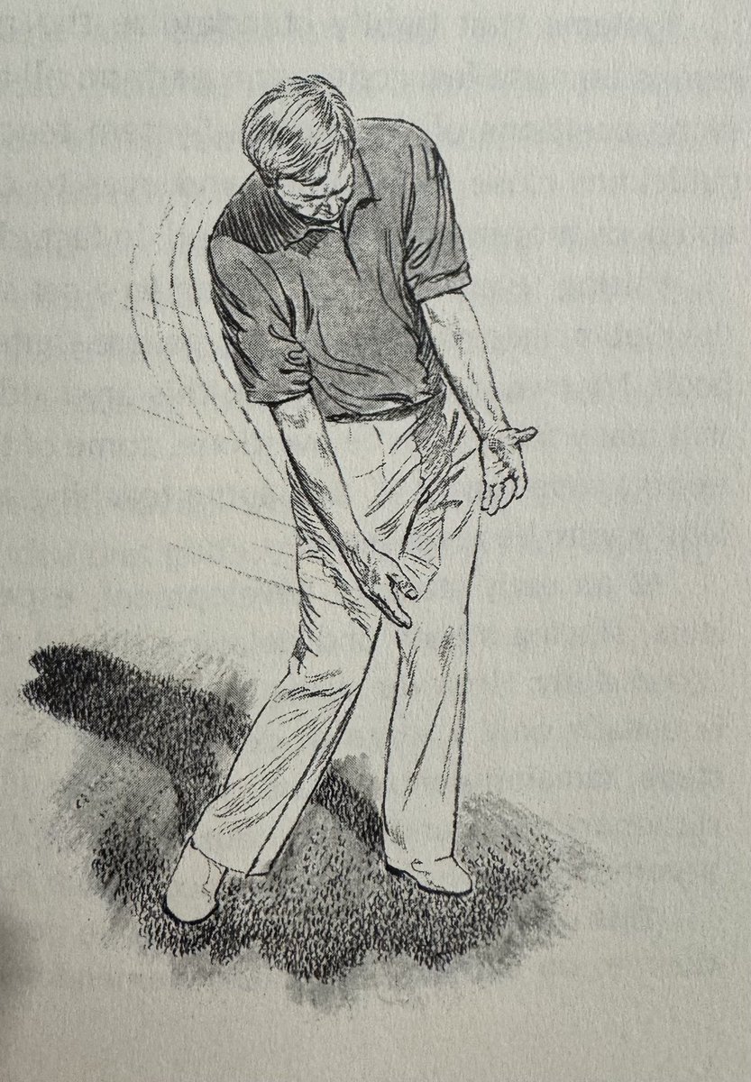 I teach this to many students. It’s an illustration from the original Eight Step Swing book (1994). What do you see? ⁦@BiltmoreHotel⁩ ⁦@sqairz⁩ ⁦@JonTMcLean⁩ #eightstepswing #xfactor #1golfschool #teaching