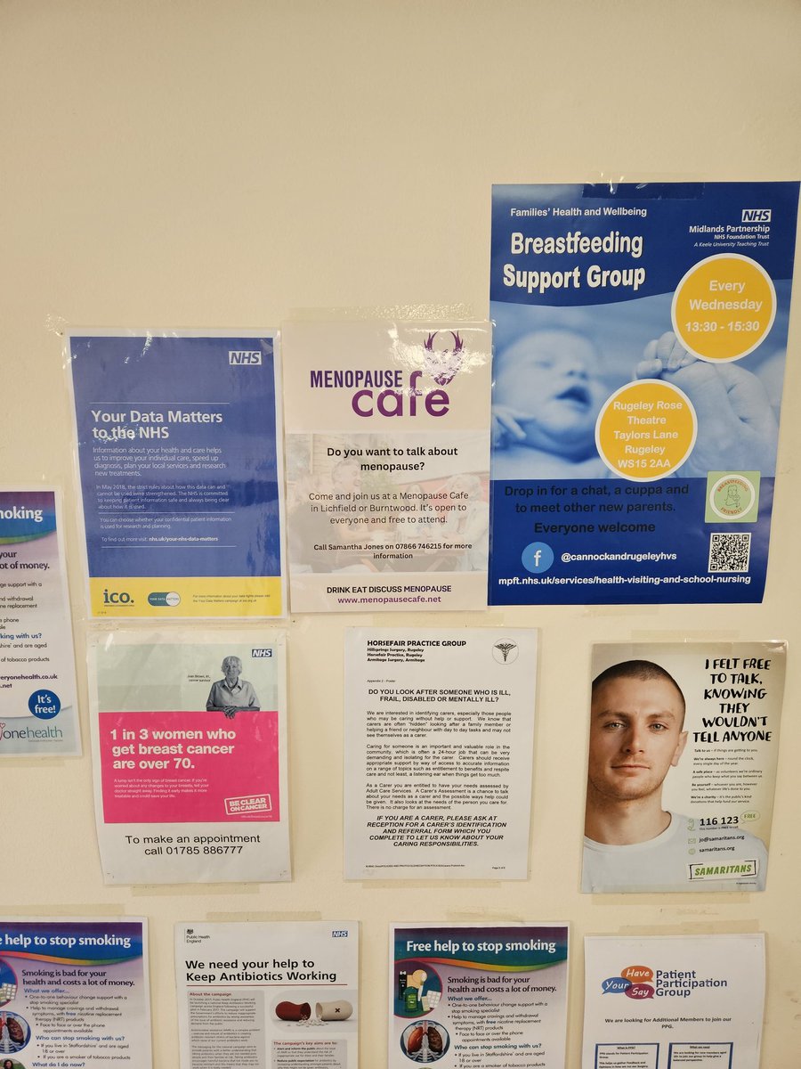 When your village GP surgery supports @Menopause_Cafe! Want to know more? Get in touch. #menopauseawareness #menopausesymptoms #menopausehealth