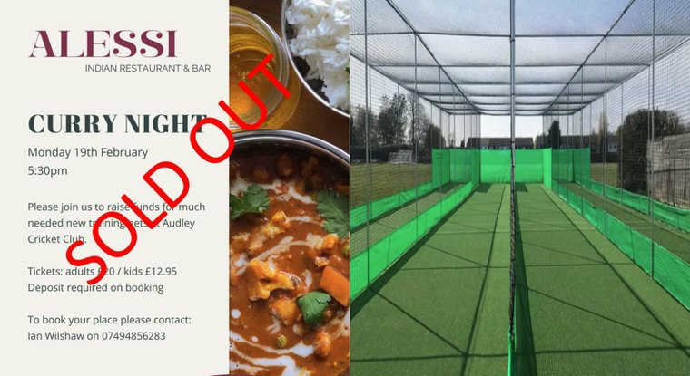 A massive thank you goes out from everyone at Audley Cricket Club to the Alessi Restaurant for hosting the massively successful charity night which ended up raising a whopping £1170 towards the new training nets project. Read more at the link below audleycricketclub.co.uk/news/alessi-ch…