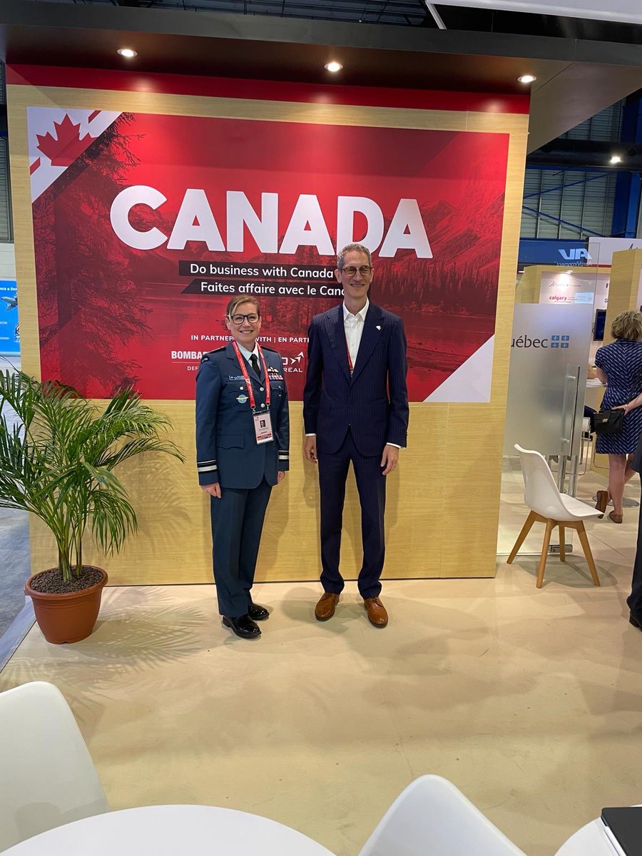 Day 1 at The Singapore Airshow! Asia’s largest aerospace and defense event! Stop by Canada Pavilion, Hall C Booth C-U87