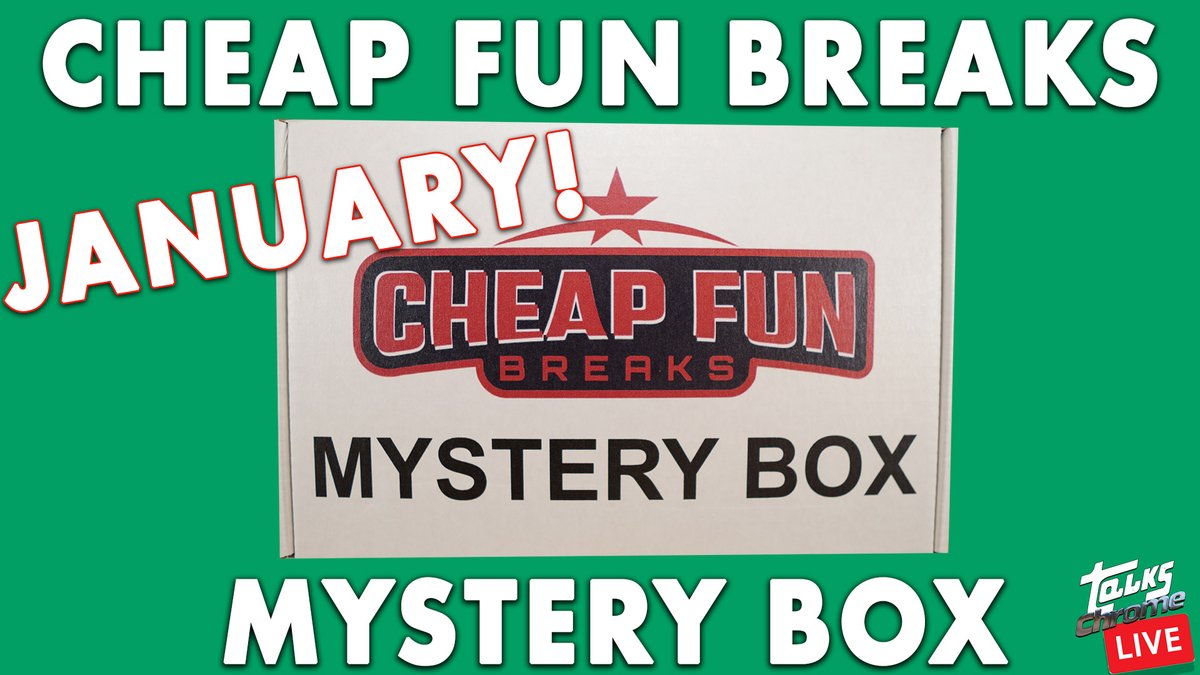 Cheap Fun Breaks Mystery Box..January! youtu.be/DhF-aq4qR_U?si… via @YouTube @dallas_mc @CheapFunBreaks