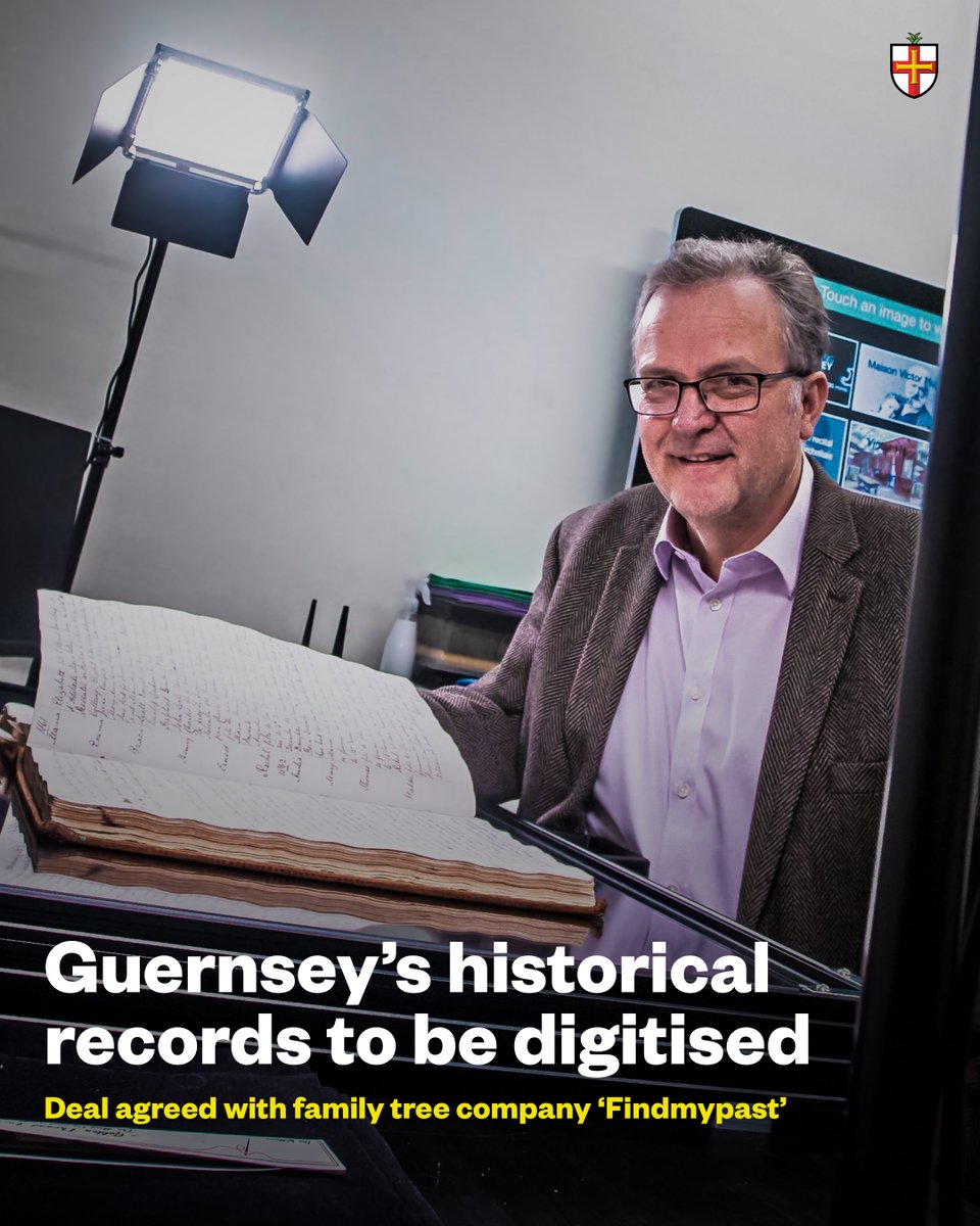 ‘This project obviously has potentially enormous importance for people with Guernsey connections, but it also has a wider relevance, in helping to highlight our island on an international level.’ Story: bit.ly/48DGtvP