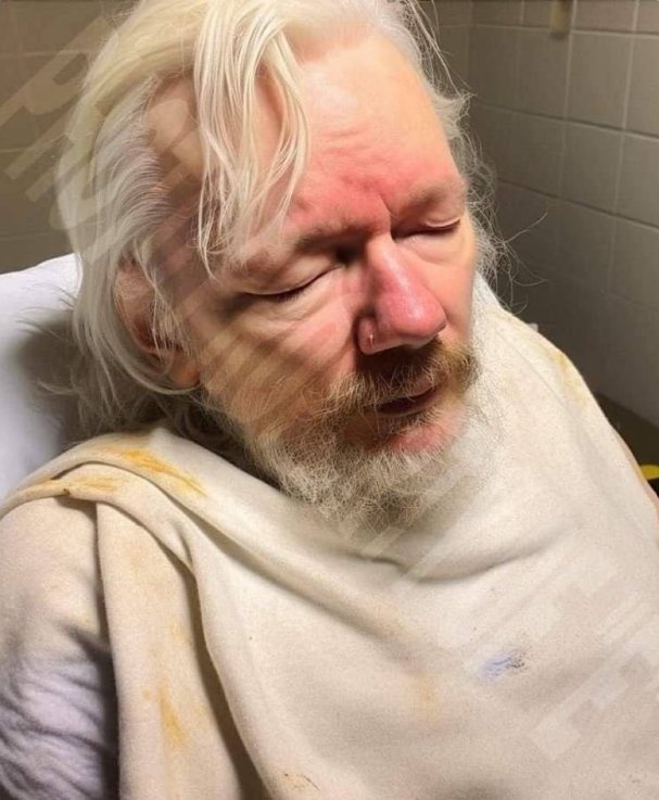 lucaccini_carla's tweet image. Le condizioni di Assange non gli permettono di partecipare all'udienza.

No, non è rinchiuso in un gulag in Siberia.

#FreeAssangeNOW