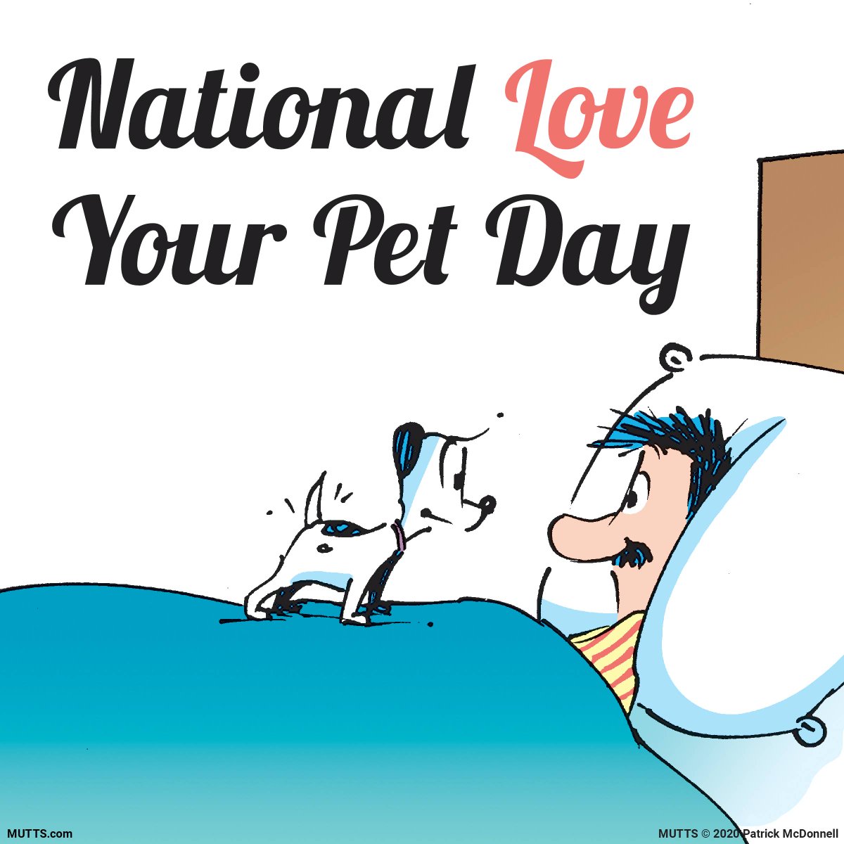 National Love Your Pet Day | #OnThisDay

#Pets can offer unconditional love & help to make a home feel more welcoming and inviting. It’s only appropriate that #petowners take the time to show appreciation for them by celebrating today. 

#vetswithpets #dog ow.ly/zuTF30sbhco