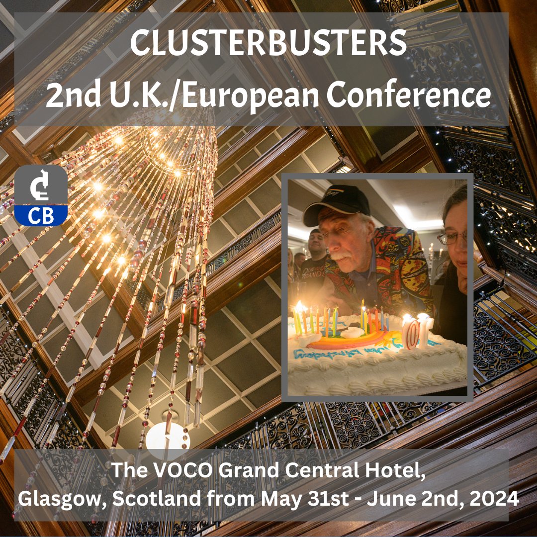 Clusterbusters 2nd U.K./European Conference is a great chance to connect with the cluster community for support, education & advocacy. Join us in the vibrant city of Glasgow for a weekend with speakers including neurologists, patients & caregivers. cbglasgow2024.planningpod.com