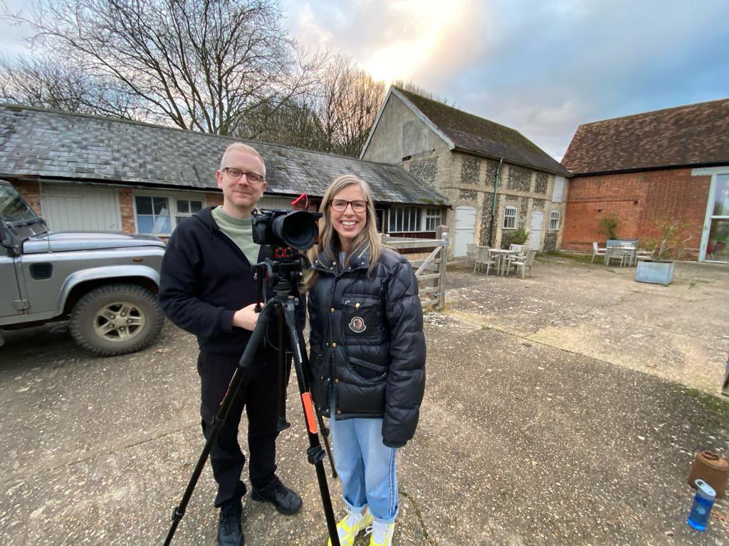 Thanks again to Alice & @hanslope for hosting not 1 but 2 #filmscreenings @ShimplingPark. And thanks also to @Hodmedods Josiah for chairing the panel sessions #legends 💚 Also 🙏💚 to @picturehouses Flick & James & to our fabulous ⭐️ @annarachjackson for joining the panel