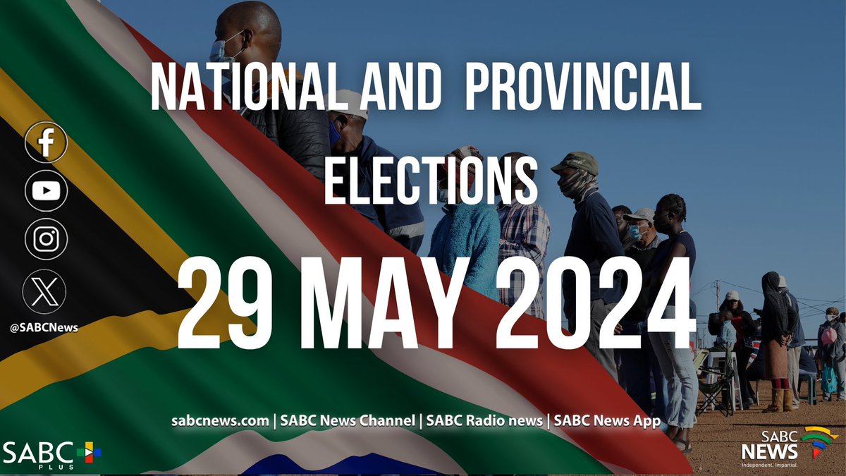 BREAKING NEWS | President Cyril Ramaphosa has announced the date for the 2024 National and Provincial Elections. South Africans will take to the polls on Wednesday, 29 May 2024. #Elections2024