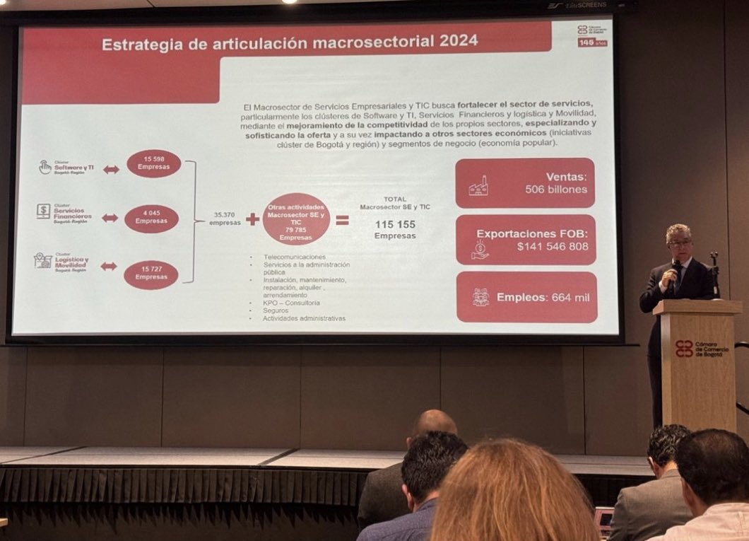 AndresCarboA's tweet image. @camaracomerbog  #ClusterSoftware en  la apertura al taller inmersivo de tendencias de la #InteligenciaArtificial y su impacto en las empresas con 300 asistentes. Co organizadores @MicrosoftLatam @TDSYNNEXLAC