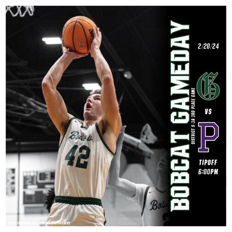 🟢🏀 BOBCAT GAME DAY #29 🏀⚪️
DISTRICT TOURNEY CONSOLATION
🆚 Portland <a href="/phspanthers_tn/">Portland Panther Athletics</a> 
📍Greenbrier High School 
⌚️@ 6 pm 
📺<a href="/NFHSNetwork/">NFHS Network</a> 
📻 VOTCLIVE.com
<a href="/VoiceOfCatsTN/">Voice Of The Bobcats</a> 
<a href="/MainStreetPreps/">Main Street Preps</a> 
<a href="/davidmwilson14/">David Wilson</a> 
<a href="/ConnectionRC/">The Connection</a> 
<a href="/CoachTScoresTN/">CoachT.com</a>