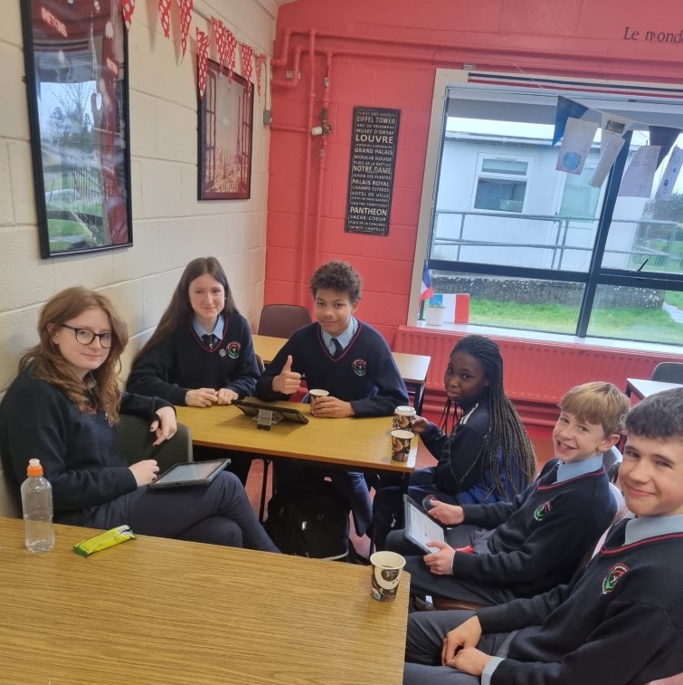 Pres_Carlow's tweet photo. Members of @Pres_Carlow Student Council met today to review two school #policies. Many thanks to the students for getting involved in this important part of school life and giving the input of our #student_voice to continue to make our school a better place for all. @CeistTrust https://t.co/o1KnmFyRTc