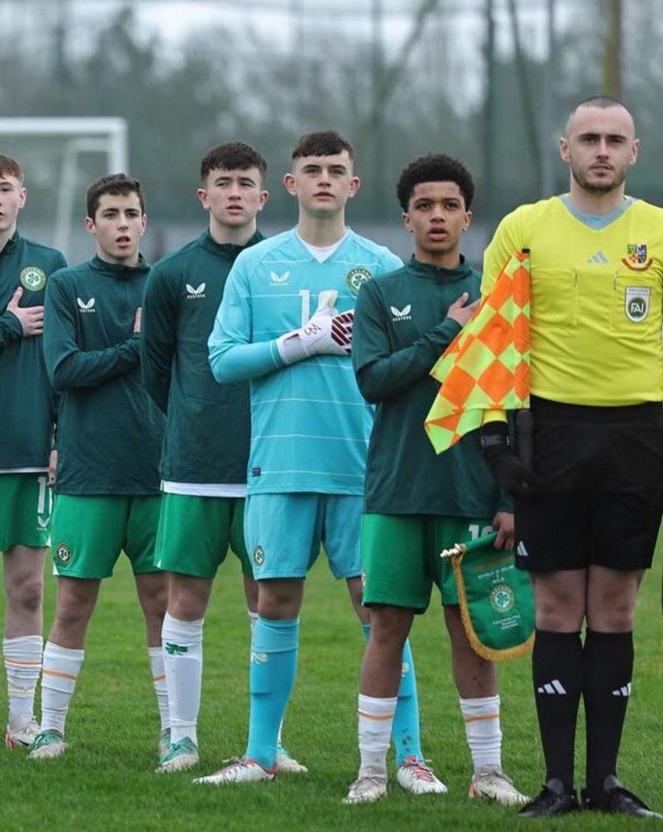 TheSaintsFCBlog's tweet photo. George Moloney on international duty for Ireland U15 🇮🇪

👕 4 caps
✅ 4 wins
🧤 3 clean sheets

[📷 via @GerryScully07] #saintsfc https://t.co/YqAhl518QS