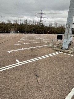 We recently worked in partnership with Smart CI Group Ltd to complete the markings at a large shopping centre car park. We’ve had some amazing feedback for the guys on the ground and their workmanship, well done everyone! #roadmarkings #carparkmarking #shoppingcentre #parking