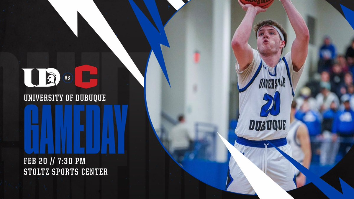 🚨Conference Tourney Gameday🚨
🏀 - vs. Central College 
⏰ - 7:30 PM
📍 - Dubuque, IA