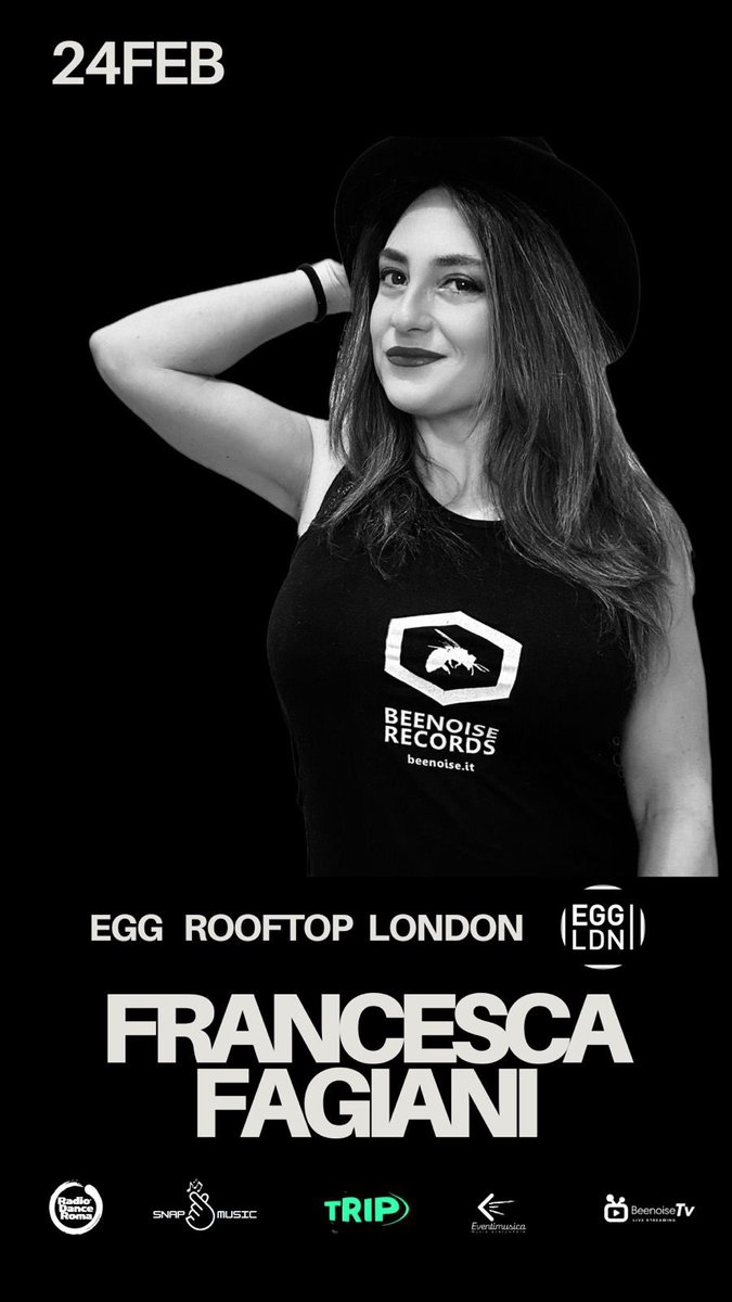 So excited to play for the first time at EGG London!! Come and say “hi”!!! 
#techno #technolovers