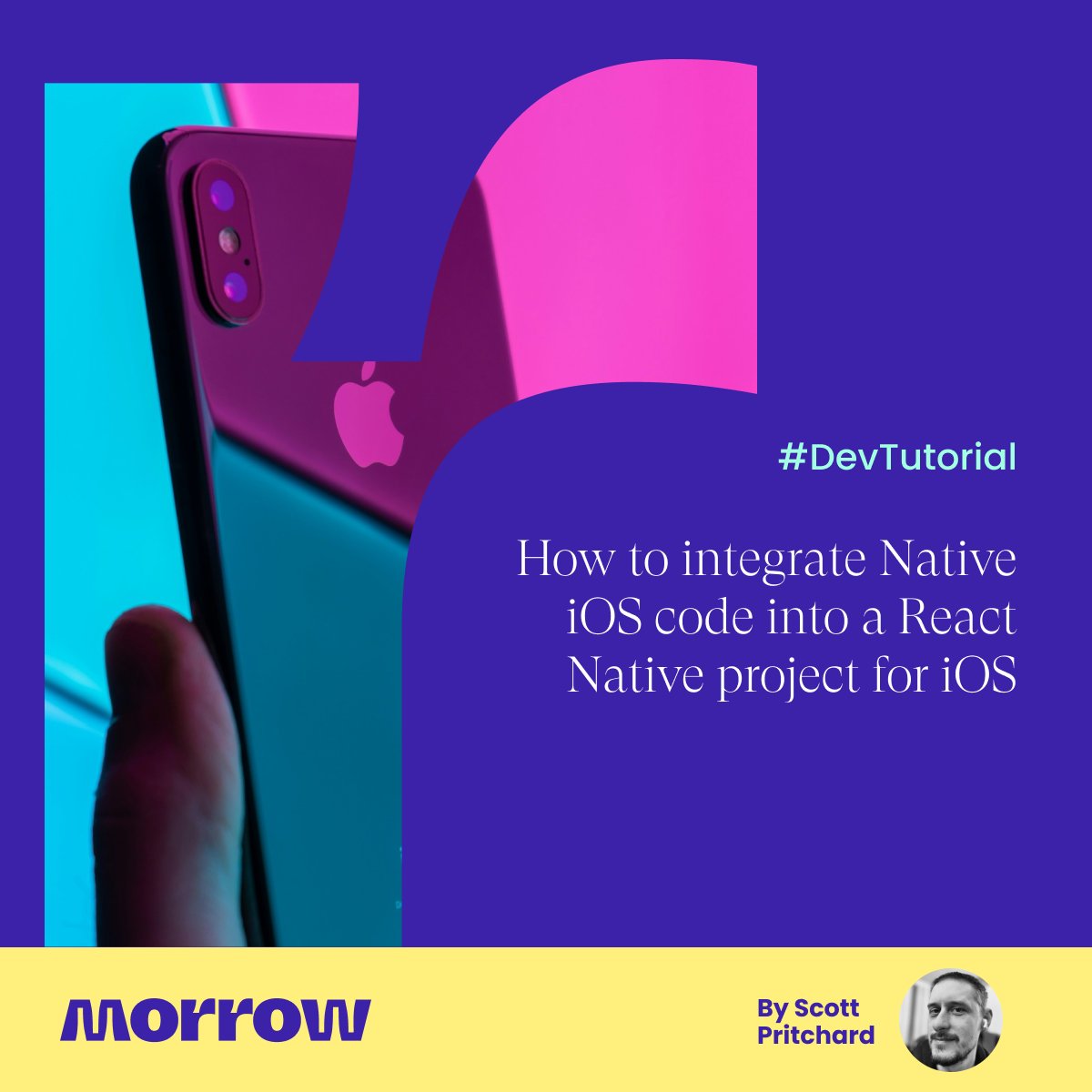In this post, Scott walks you through how to integrate Native iOS code into a <a href="/reactnative/">React Native</a> project for iOS:
themorrow.digital/blog/how-to-in…

#DEVCommunity #expo #ios #appdevelopment