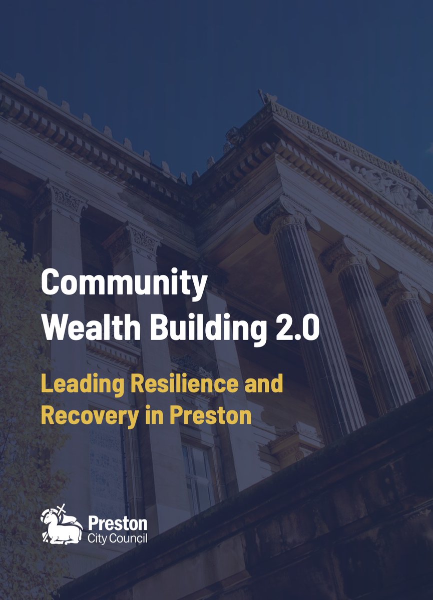 ❓ What is #CommunityWealthBuilding and how does it benefit local residents? 

Learn more about Community Wealth Building - the #PrestonModel - and how @prestoncouncil is implementing the principles ➡️ investprestoncity.com/article/4374/T…

#TownsFund #InvestPreston