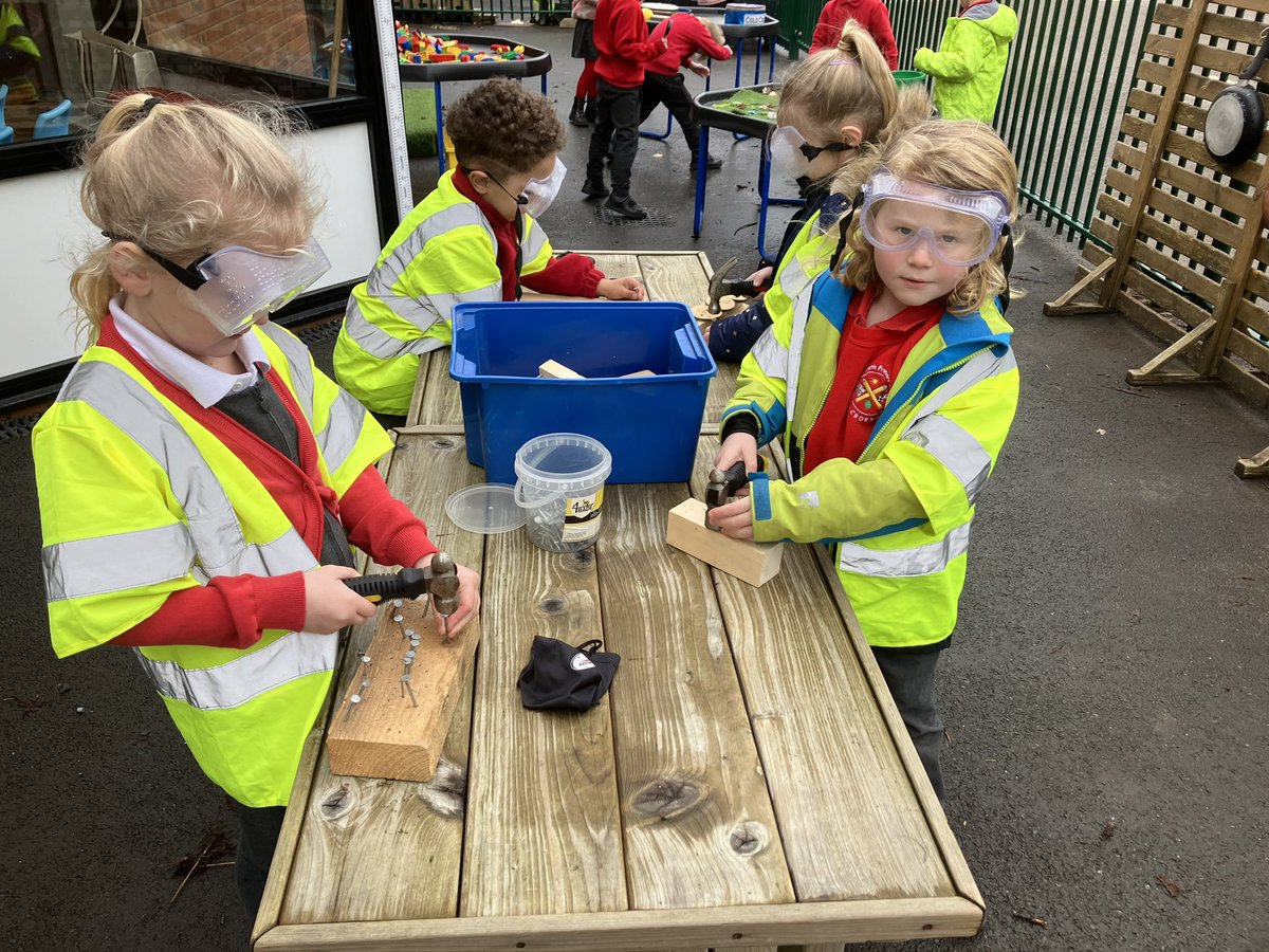 Fantastic woodwork skills being developed in Year 1  <a href="/PPSMrsDrummond/">Mrs Drummond 1AD</a>