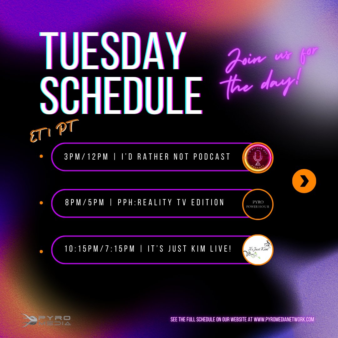 pyromedianet's tweet image. 🔥 Welcome back PyroManiacs! 🔥

Hope you all had an electrifying 3-day weekend! We sure did, and now we're back with a bang to kickstart your week with some fiery content! 

#PyroManiacs #ContentCreators #YouTube #Twitch #CommunityFirst #HappyTuesday #PyroFamily #Tuesday