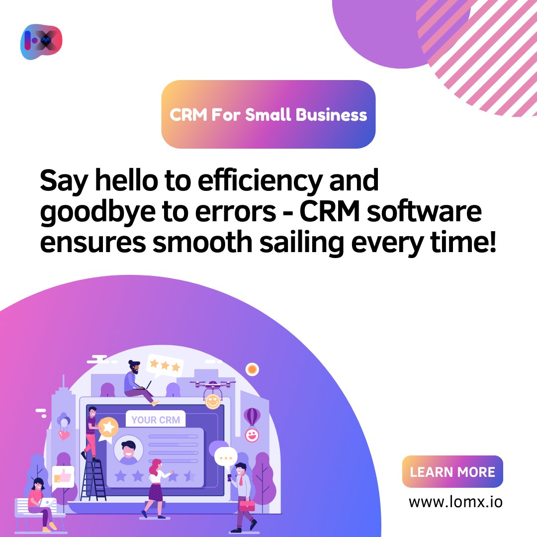 🚀 Boost Your Business Performance! 🚀
Embrace unparalleled efficiency and bid farewell to inaccuracies with our cutting-edge CRM software. Guarantee seamless operations every single time! #Efficiency #NoMoreErrors #CRMSuccess #SmoothSailing #lomx #crmknowledge #crmforaccounting