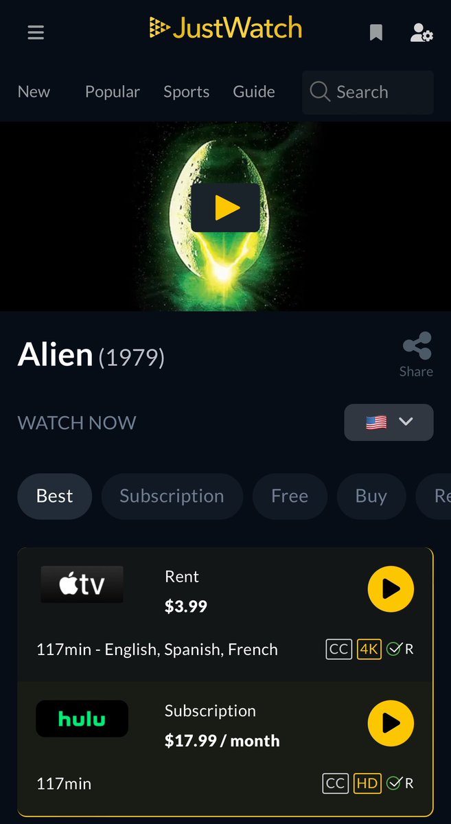 FrightYourLife's tweet photo. Tomorrow on the podcast, we’re talking ALIEN 👽 see below for where to watch along with us! https://t.co/fl5sLY29mh