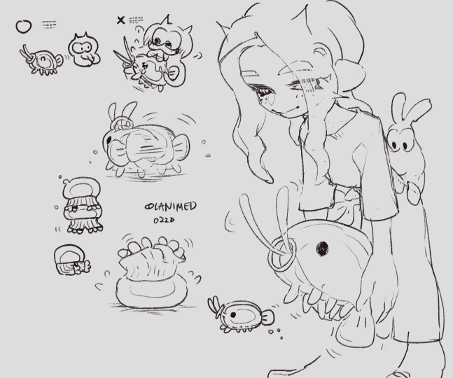 少し病んでる落書き 