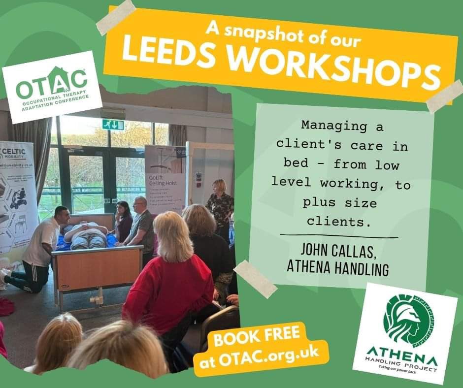 We’re excited for @AthenaHandling’s workshop at OTAC Leeds! 🎉 John Callas will be delivering this hour-long workshop featuring ‘the real challenges we face day to day in practice, the pitfalls, the reasoning and the solutions’🙌 Book FREE at OTAC.org.uk ✨ #otac