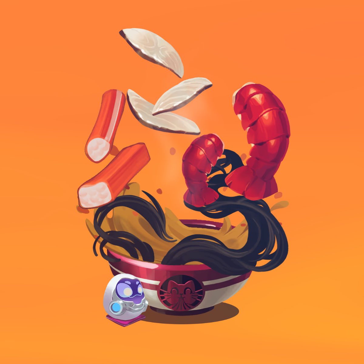 0xSirWilhelm's tweet photo. Today @KPRVERSE #RamenWars is officially wrapped up. 
It’s been a very enjoyable proof of concept which showcased the talent at the #KPR team and of their grand vision. 
Here’s a sample of the ramens I created and lookin forward to an exciting future ➕ https://t.co/ElpiXbVNHt
