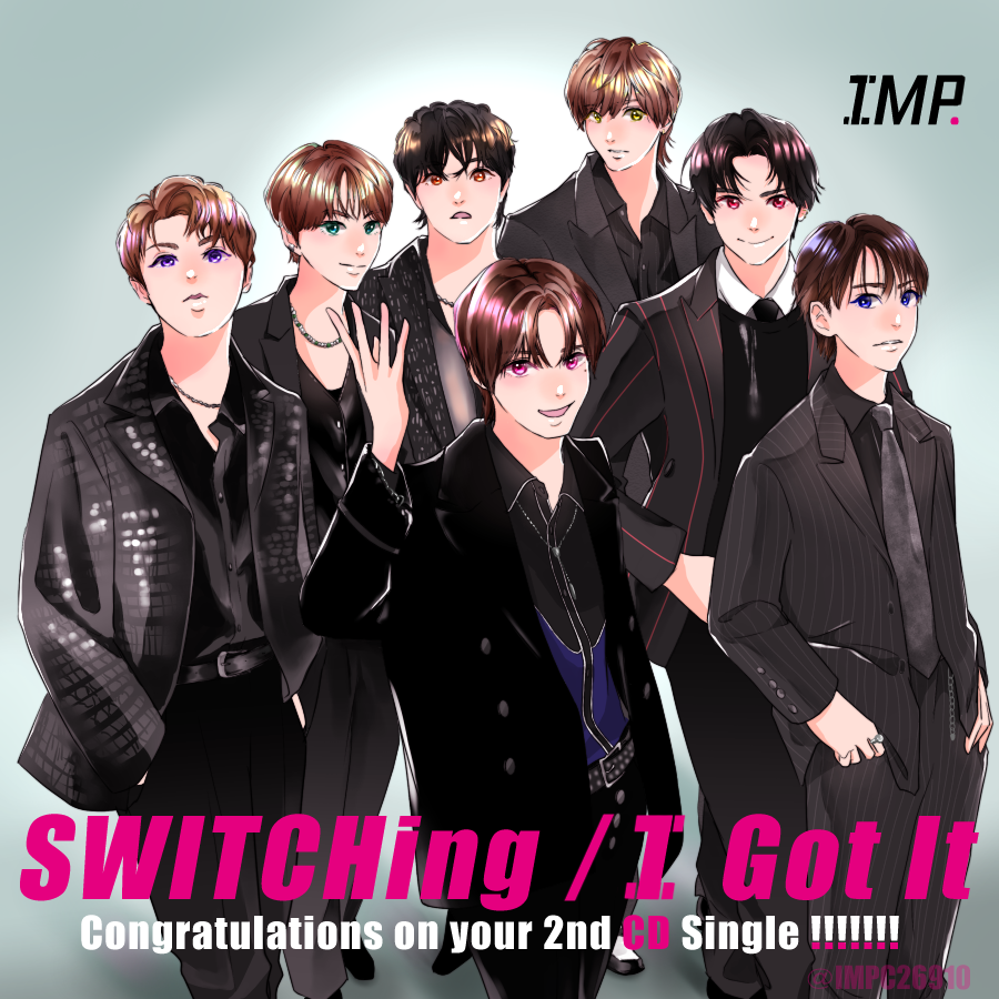 IMP. SWITCHing/I Got It. 3形態 特典ステッカー付き IMP. SWITCHing/I Got It 3形態セットステッカー付き(IMP