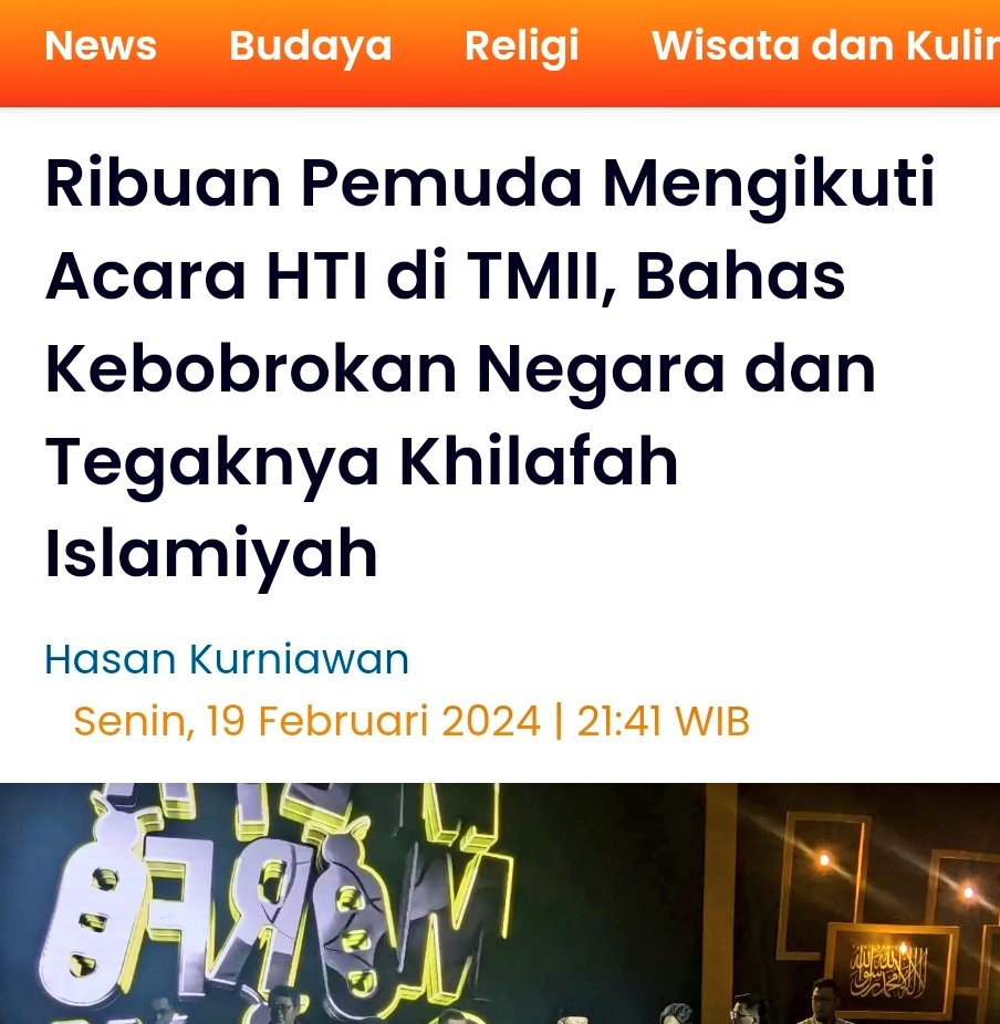 islah_bahrawi's tweet photo. Mereka adalah kelompok yang ikut menikmati kebebasan bersuara dalam demokrasi. Padahal tujuan mereka adalah mematikan demokrasi untuk membangun sistem teokrasi. Konyolnya, kelompok ini justeru diburu dan dikebiri di negara-negara teokratis.

Acara ini adalah proyek "hipnotis massal" atas nama agama demi ambisi kekuasaan. Sebuah lingkaran industri politik dan agama yg selama berabad-abad selalu seksi karena beromzet tinggi.