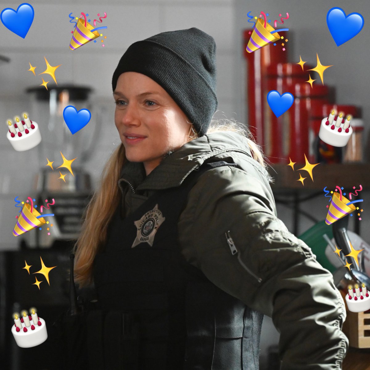 NBCOneChicago's tweet photo. happy birthday, @trspiridakos!!! 🎉 https://t.co/JP0llCg9WF