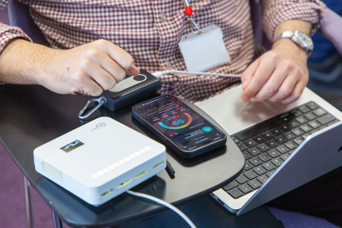 🚀Achim Haug, Founder &amp; CEO of Airgradient, emphasizes the cost-effective power of modular sensors in raising public awareness of air quality issues. Attendees gained hands-on experience in building these sensors.<a href="/NERCscience/">Natural Environment Research Council</a> <a href="/imperialcollege/">Imperial College London</a> <a href="/ERGImperial/">Environmental Research Group</a> <a href="/UniofExeter/">University of Exeter</a> <a href="/ECEHH/">ECEHH</a>
