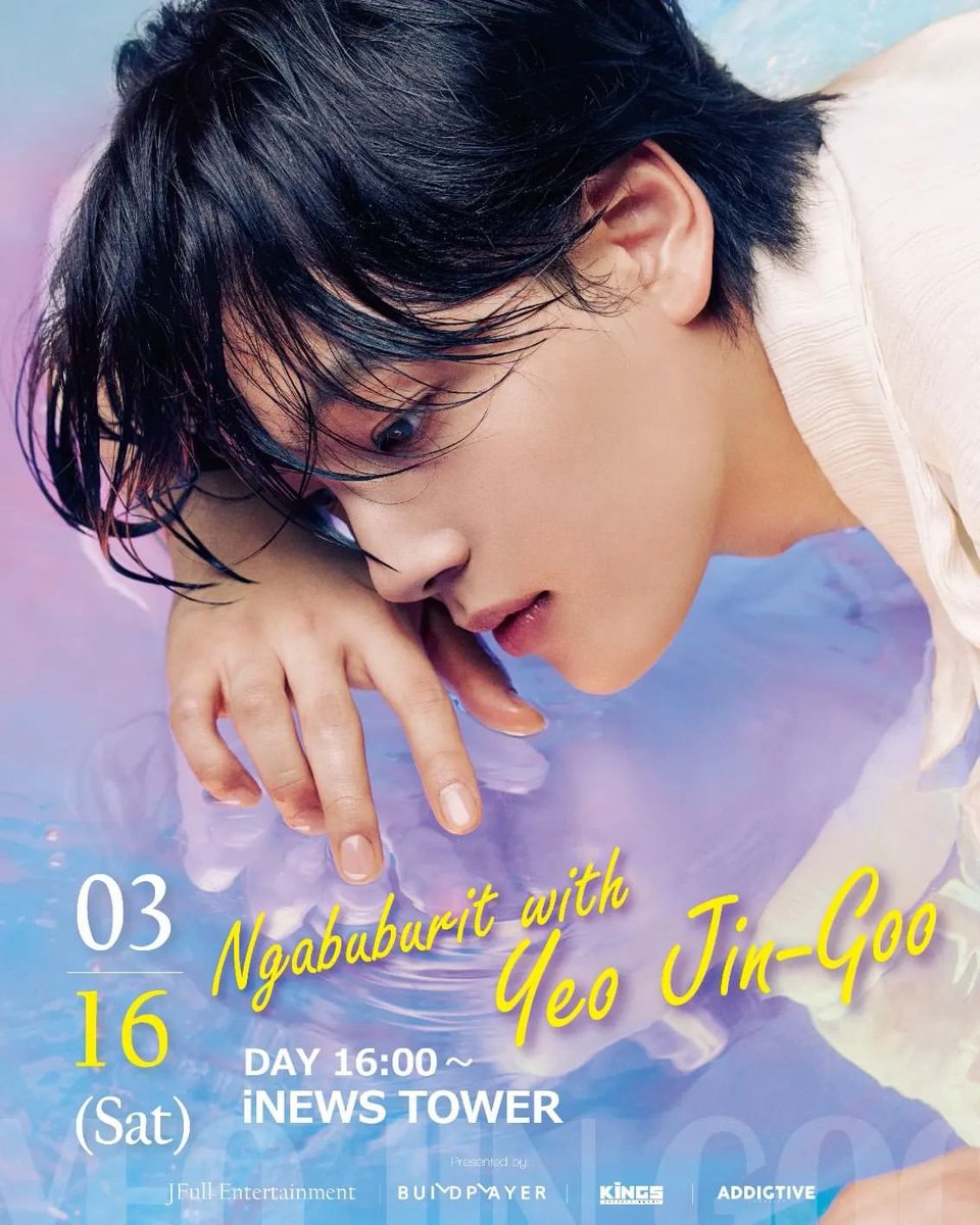 YEOJlNGO's tweet photo. 240220 https://t.co/MKdsqLmrWX Instagram update
Calling all Indonesian Yeo U!!!
Yeo Jin Goo Fanmeeting in Jakarta ON 16 MARCH at INEWS TOWER
Stay tuned for more info!
#YeoJinGoo #여진구
#YeoJinGooinJKT #FanMeetYeoJinGoo2024 #Addgtive #SailingWithUs https://t.co/ZM21pkdaVz