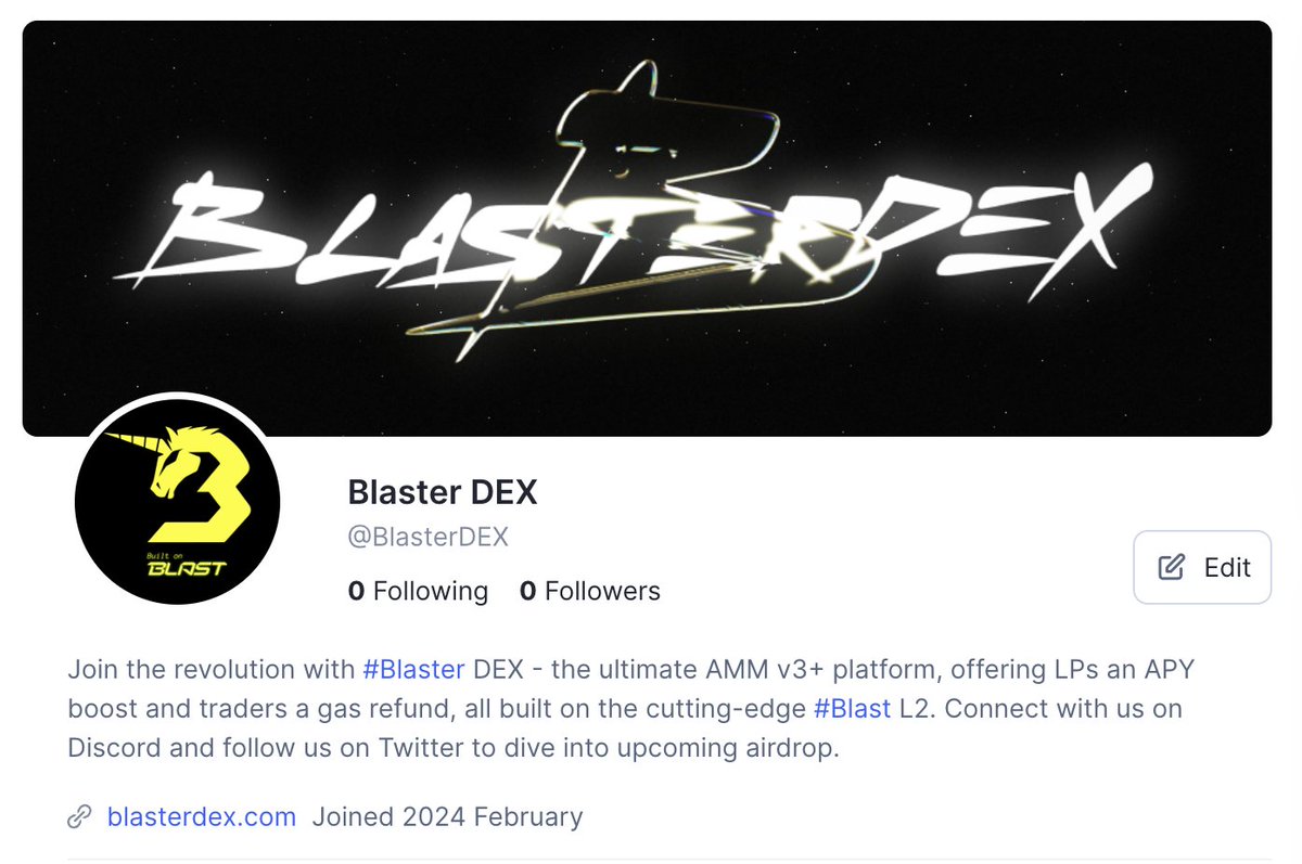 blasterdex_'s tweet photo. 🔥 Follow #Blaster DEX on @CoinMarketCap #CMC 
👉 https://t.co/5PlXWjyMP7 https://t.co/INmJ1f1Ync