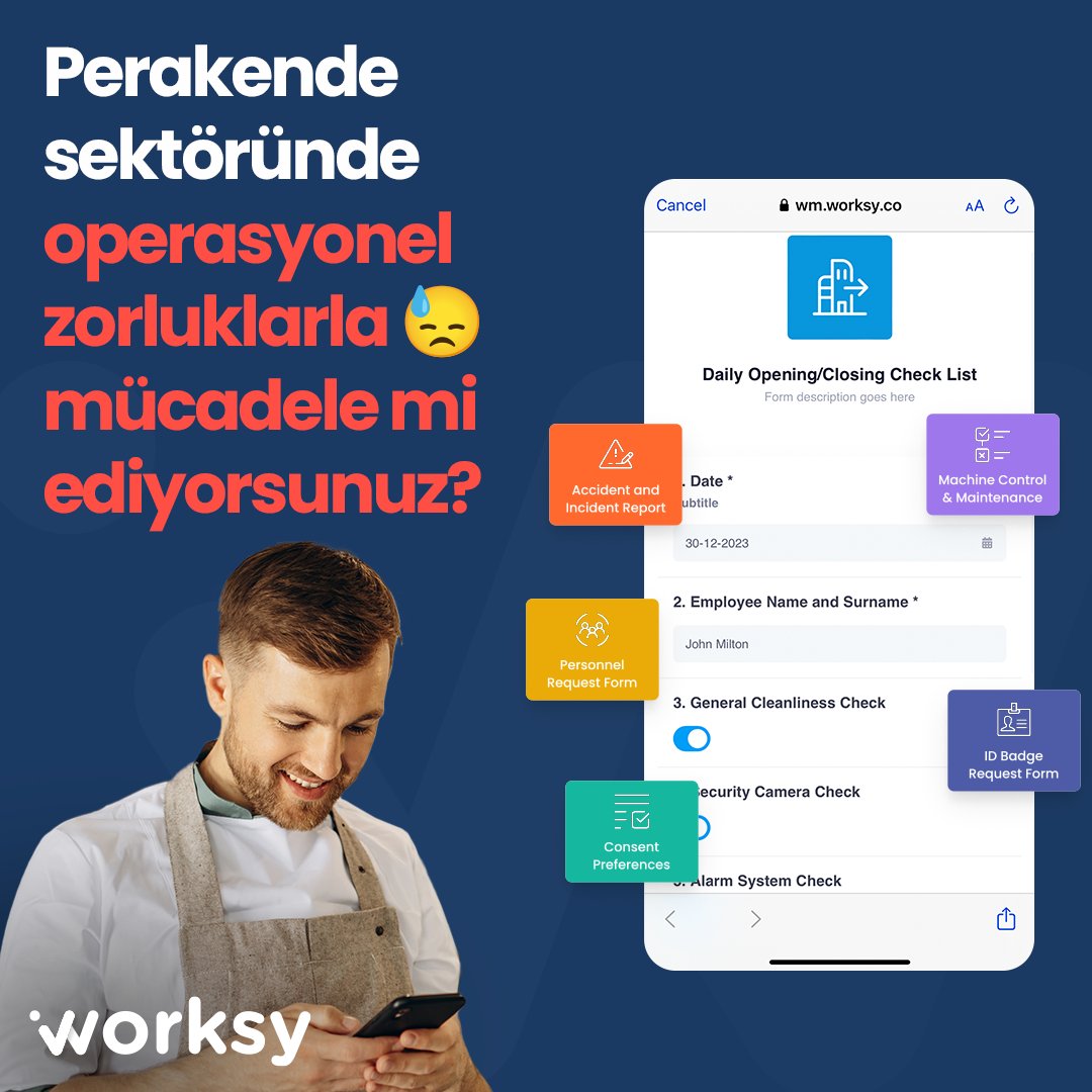Çözüm Frontline App'imizde! Manuel süreçlere veda edin ve verimliliğe merhaba deyin. Görevleri dijitalleştirin, bilgi boşluklarını kapatın ve ekibinizin gelişmesini izleyin. 🚀 ✅ #ÇalışanUygulaması #Perakende #ÇalışanDeneyimi #ÇalışanBağlılığı #Retail