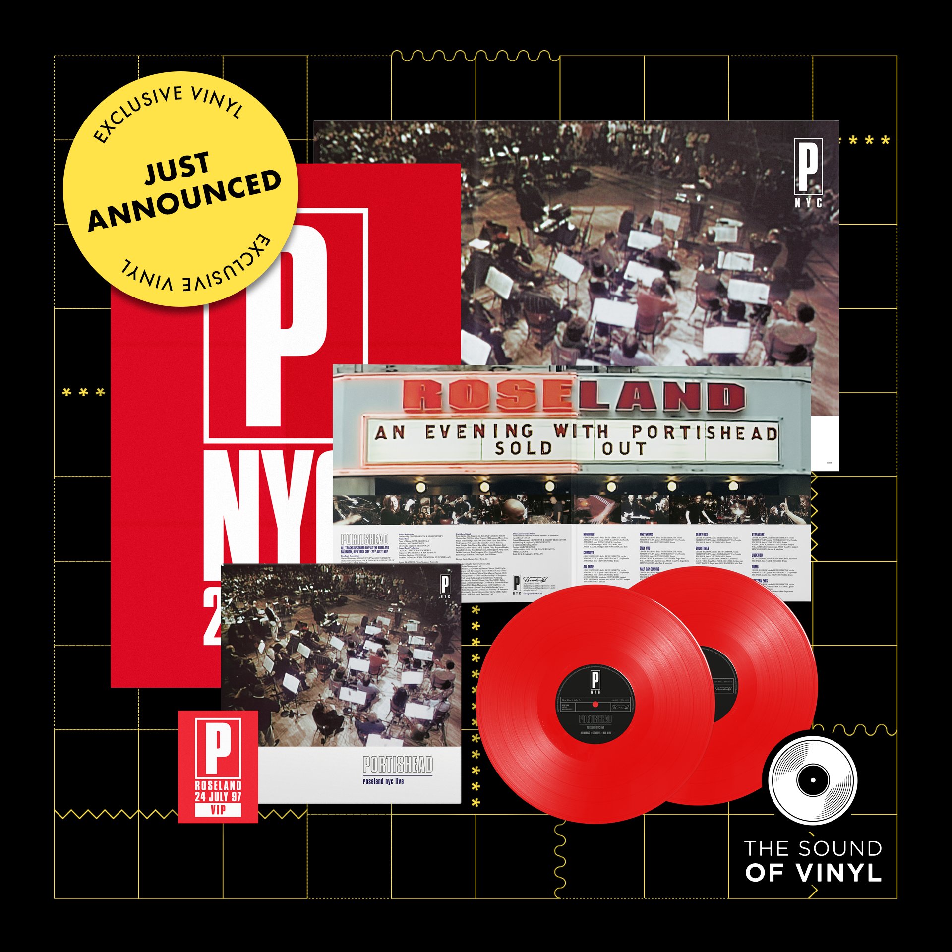 PORTISHEAD roseland nyc liveレコード2枚組 portishead ⁄ roseland