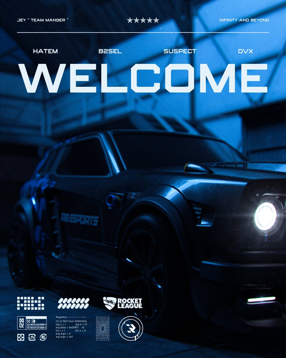 للقلعة حضروا وللهدف نفسه هم هنا 🎯
أهلًا بكتيبة الار ايت للعبة Rocket League 💙

🏎️| @suspectRL_ 
🏎️| <a href="/rlhatem/">Hatem</a> 
🏎️| <a href="/iB2seL/">B2seL</a> 
🏎️| <a href="/RlDvx/">rl_dvx</a> 

💼| <a href="/JeyGM2/">Jey</a>