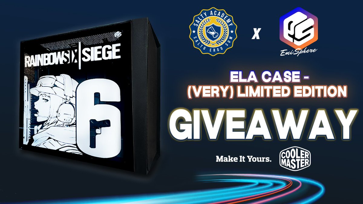Sixquatre (@sixquatre) on Twitter photo 🔥GIVEAWAY !🔥
On fait gagner un Boitier CoolerMaster CMP510 ! 🎁
Un Special Edition "Ela", réalisée par la talentueuse Emi, et limitée à...
...1 seul exemplaire ! 😍
Participer ?
1️⃣ Follow <a href="/EmiSpherePC/">Emi Sphère Atelier ‼️</a>
2️⃣ Follow <a href="/Sixquatre/">Sixquatre</a>
3️⃣ Follow <a href="/coolermasterfr/">Cooler Master France</a>
4️⃣ RT ce Tweet ! 🔥GIVEAWAY !🔥
On fait gagner un Boitier CoolerMaster CMP510 ! 🎁
Un Special Edition "Ela", réalisée par la talentueuse Emi, et limitée à...
...1 seul exemplaire ! 😍
Participer ?
1️⃣ Follow <a href="/EmiSpherePC/">Emi Sphère Atelier ‼️</a>
2️⃣ Follow <a href="/Sixquatre/">Sixquatre</a>
3️⃣ Follow <a href="/coolermasterfr/">Cooler Master France</a>
4️⃣ RT ce Tweet !