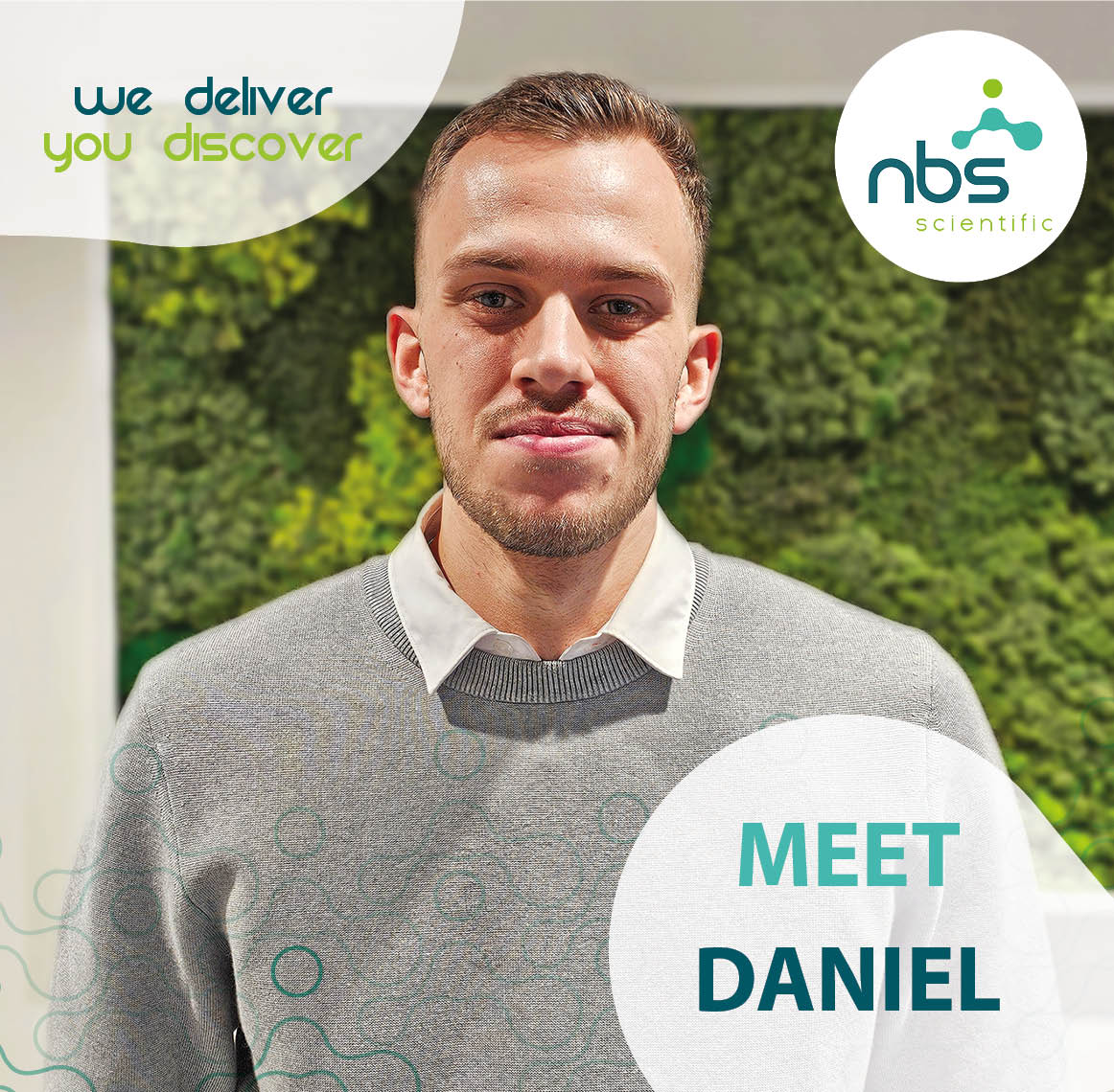 NBSScientificUS's tweet photo. Meet our new #MarketingAssociate: Daniel Newton! With a background in graphic design and commercial economics, Daniel is a valuable addition. 

Daniel will focus on the American and English markets, where he will certainly feel at home due to his English background. https://t.co/wkismjTyTh