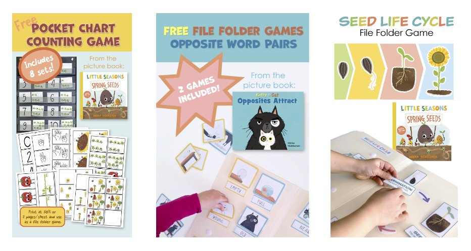 I'm so excited to have launched an exclusive Resource Vault for my newsletter subscribers! You'll find file folder and pocket chart games, and activity pages that all tie into pre-K to 1st grade standards, and relate to my books. (link in comments) #teachers